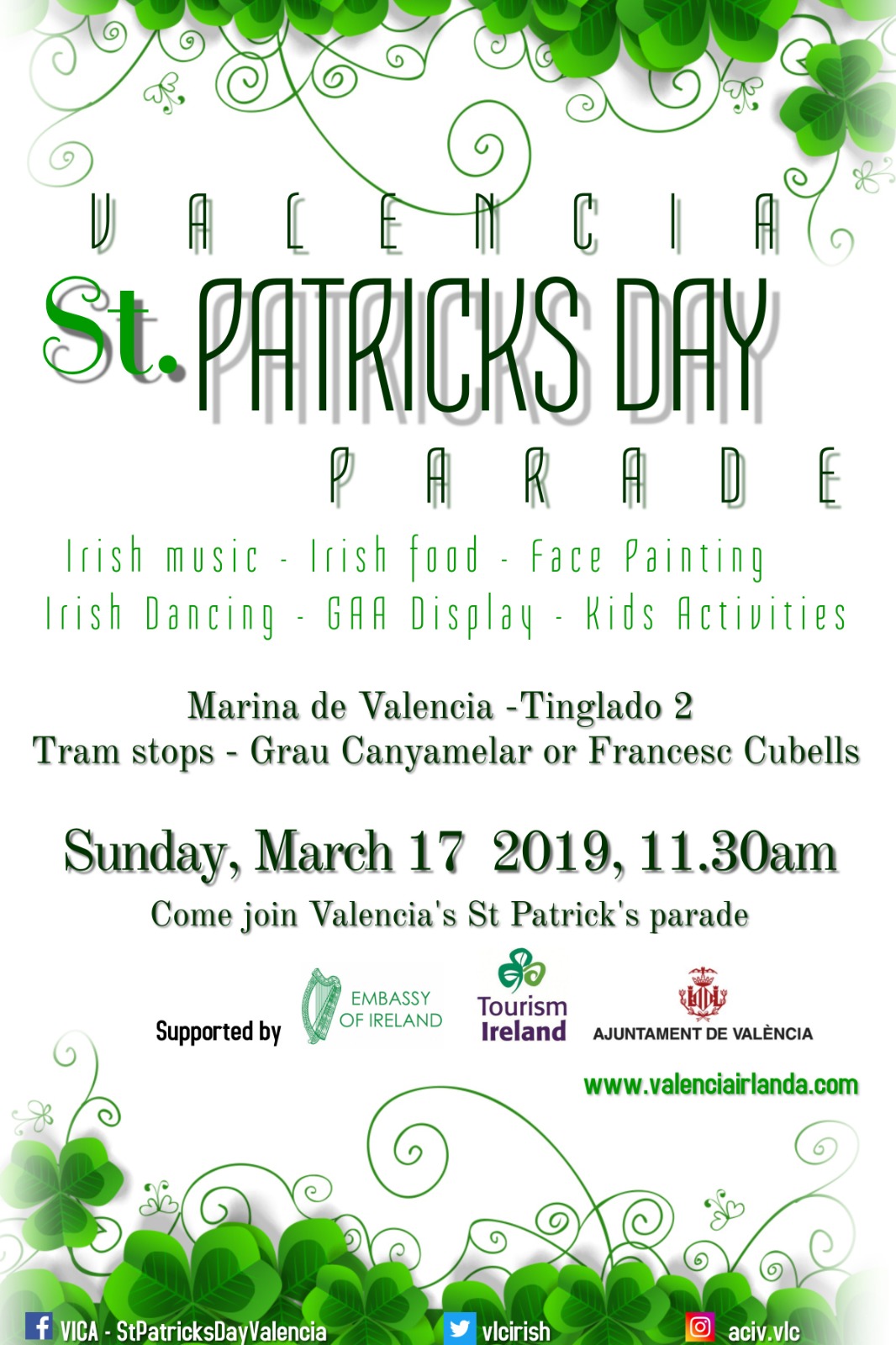 St. Patrick's Day 2019 poster